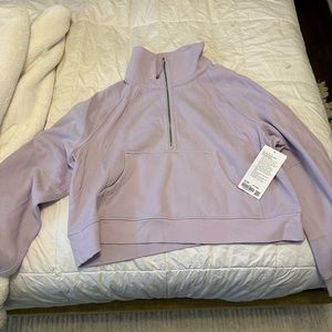 Lululemon Funnel Neck Scuba XL/XXL in Lavender Dew NWT